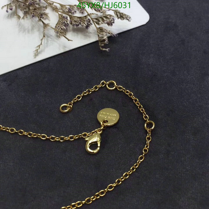 Jewelry-MiuMiu, Code: HJ6031,$: 45USD