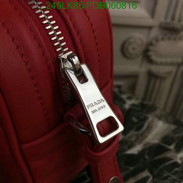 Prada Bag-(Mirror)-Diagonal-,Code: PDB060816,$: 249USD