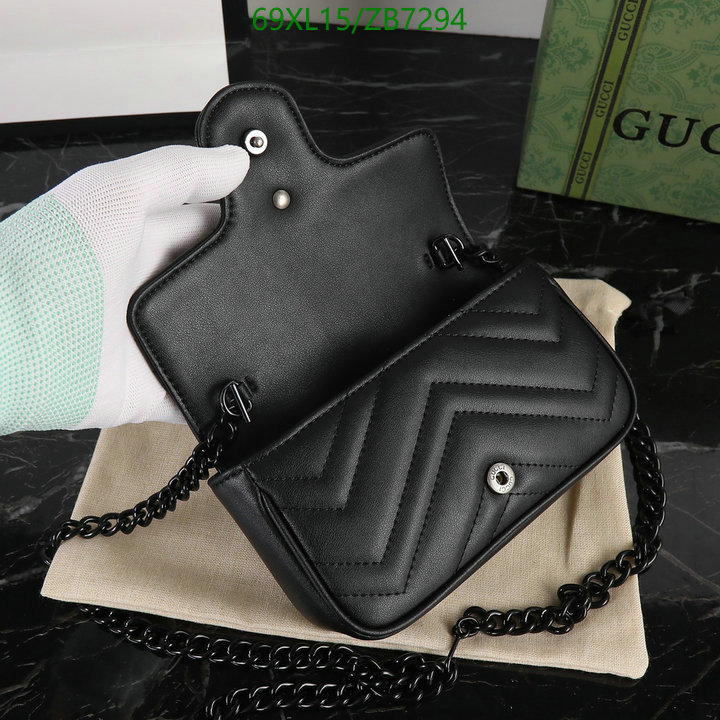 Gucci Bag-(4A)-Marmont,Code: ZB7294,$: 69USD