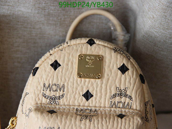 MCM Bag-(Mirror)-Backpack-,Code: YB430,$: 99USD