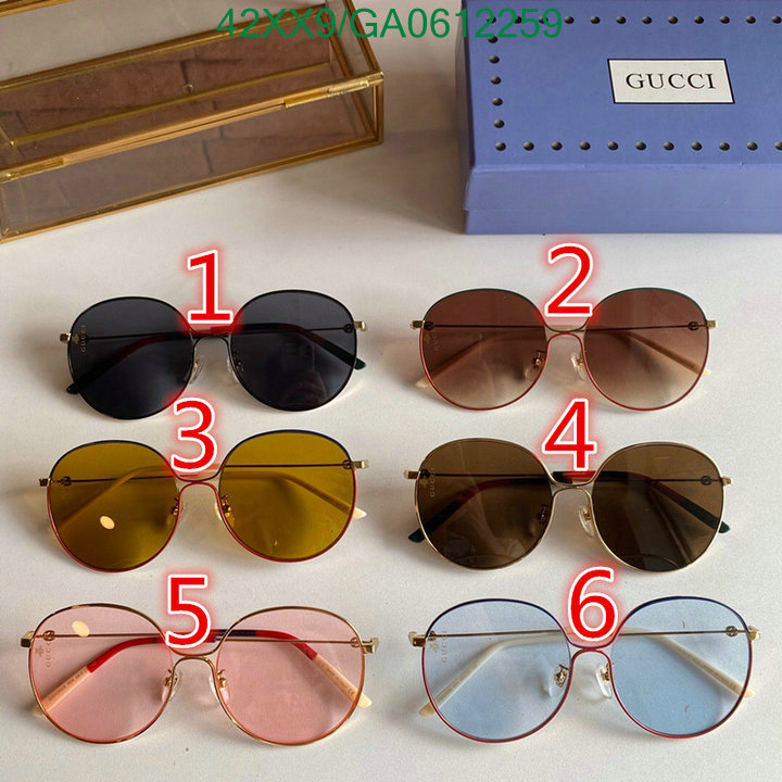 Glasses-Gucci, Code: GA0612259,$:42USD