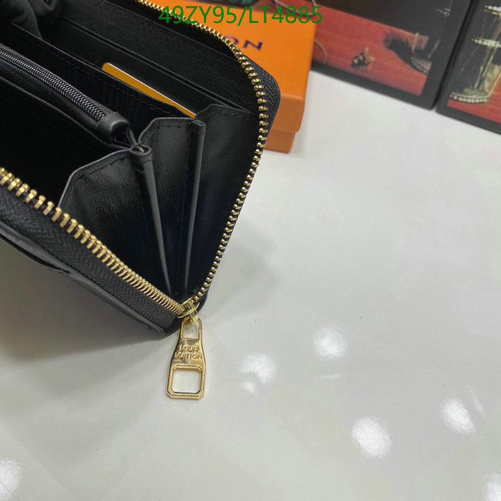 LV Bags-(4A)-Wallet-,Code: LT4885,$: 49USD