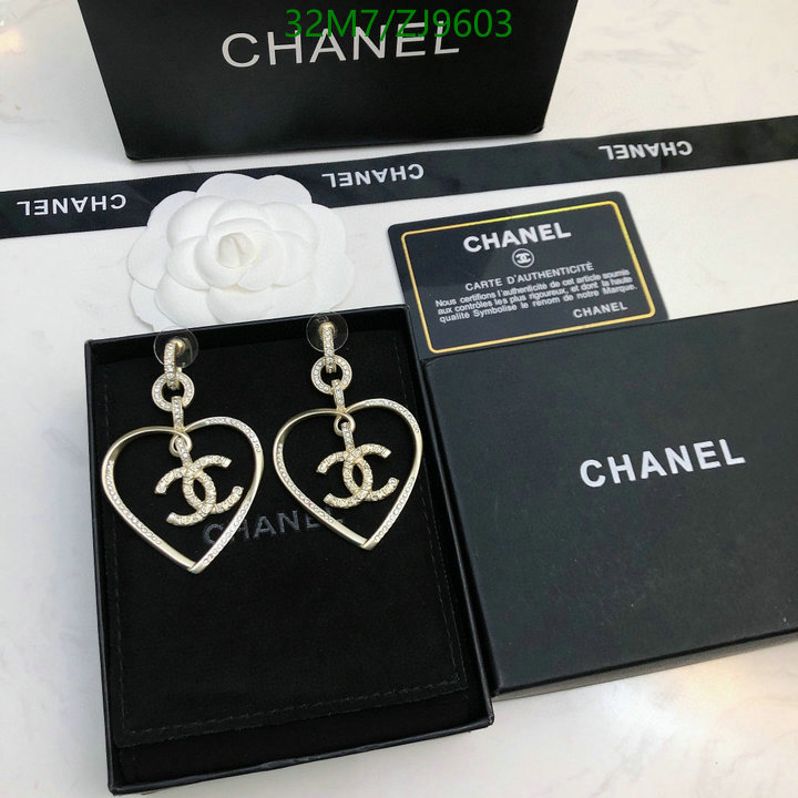 Jewelry-Chanel,Code: ZJ9603,$: 32USD