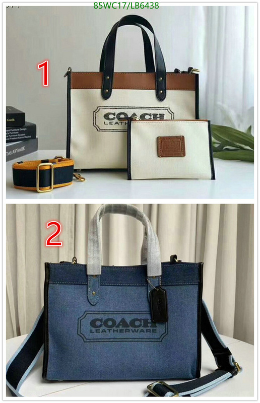 Coach Bag-(4A)-Tote-,Code: LB6438,$: 85USD