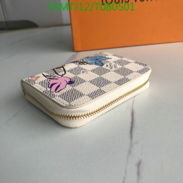 LV Bags-(4A)-Wallet-,Code: T080501,$: 55USD