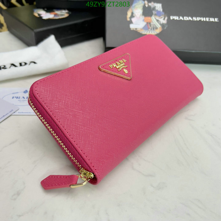 Prada Bag-(4A)-Wallet-,Code: ZT2803,$: 49USD