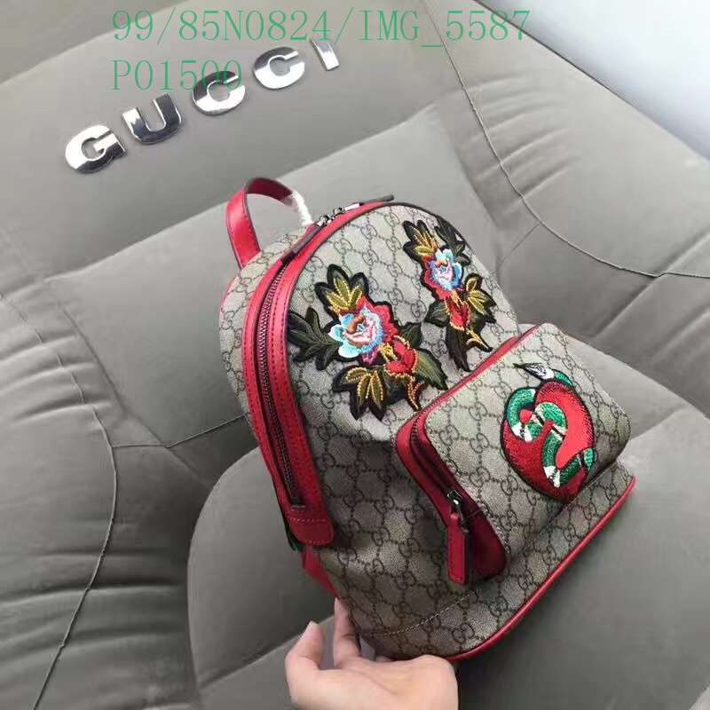 Gucci Bag-(4A)-Backpack-,Code: GGB120553,$: 99USD