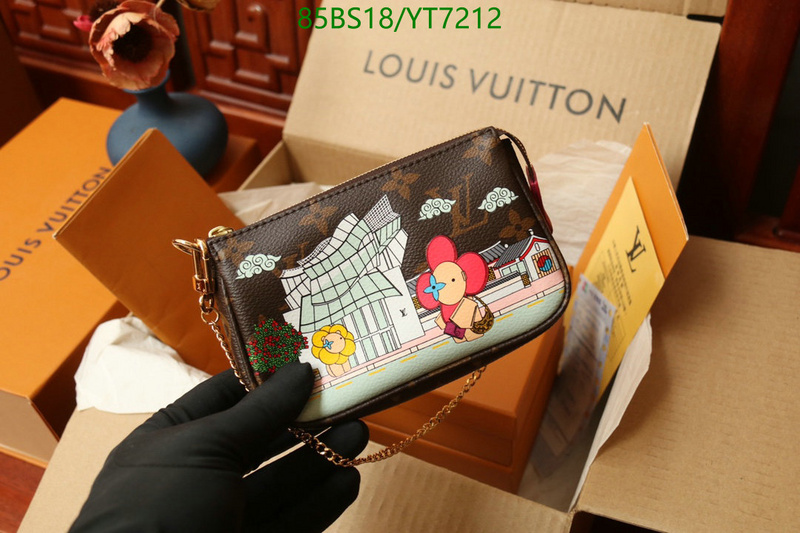 LV Bags-(Mirror)-Wallet-,Code: YT7212,$: 85USD