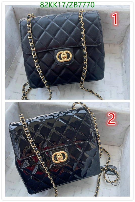 Chanel Bags ( 4A )-Diagonal-,Code: ZB7770,$: 82USD