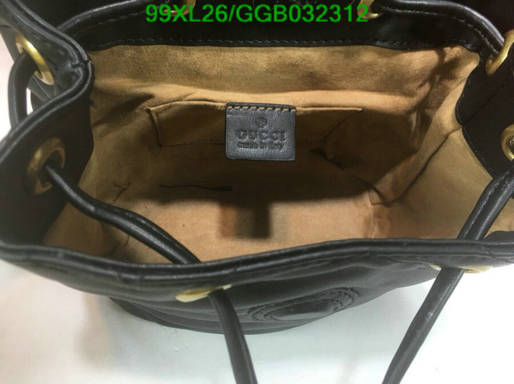 Gucci Bag-(4A)-Backpack-,Code: GGB032312,$: 99USD