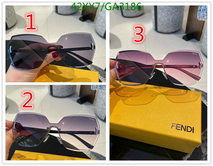 Glasses-Fendi, Code: GA3186,$: 42USD