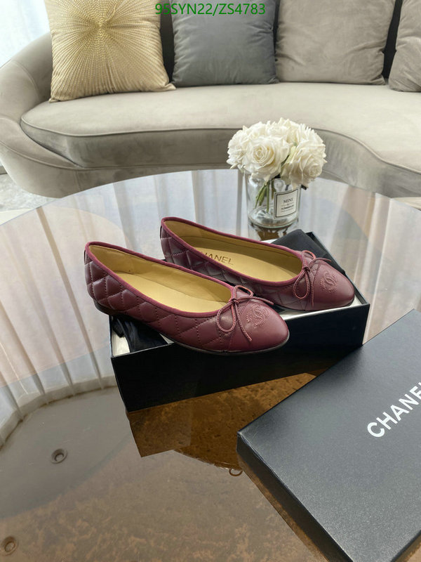 Chanel-Ballet Shoes,Code: ZS4783,$: 95USD