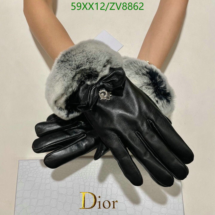 Gloves-Dior, Code: ZV8862,$: 59USD