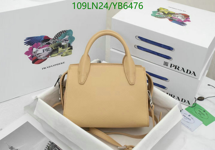 Prada Bag-(4A)-Handbag-,Code: YB6476,$: 109USD
