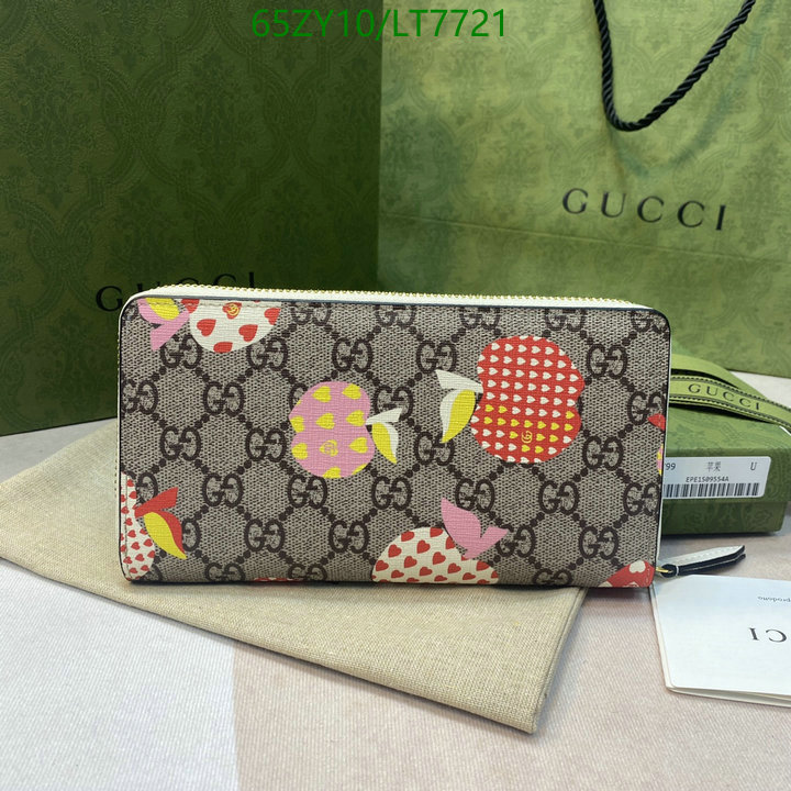 Gucci Bag-(4A)-Wallet-,Code: LT7721,$: 65USD