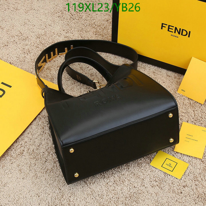 Fendi Bag-(4A)-Peekaboo,Code: YB26,$: 119USD