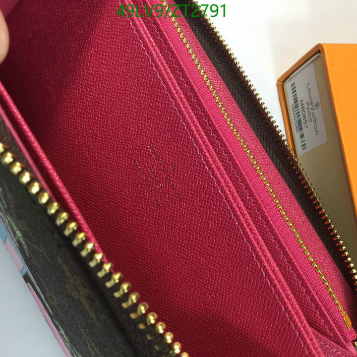 LV Bags-(4A)-Wallet-,Code: ZT2791,$: 49USD