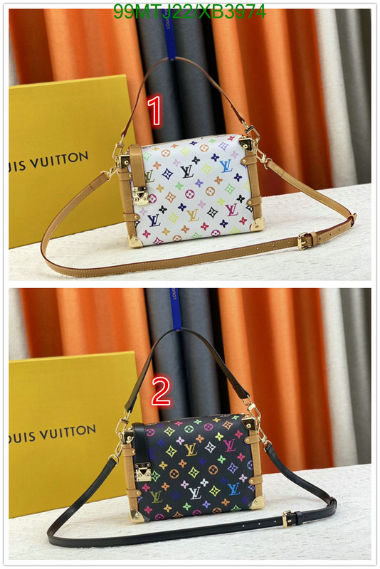 LV Bags-(4A)-Petite Malle-,Code: XB3974,$: 99USD