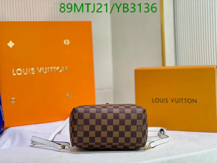 LV Bags-(4A)-Backpack-,Code: YB3136,$: 89USD