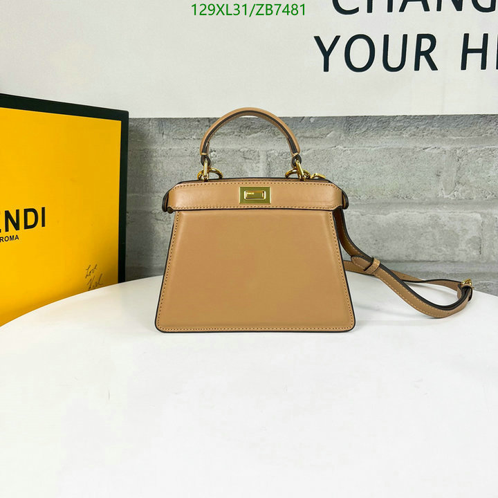 Fendi Bag-(4A)-Peekaboo,Code: ZB7481,$: 129USD