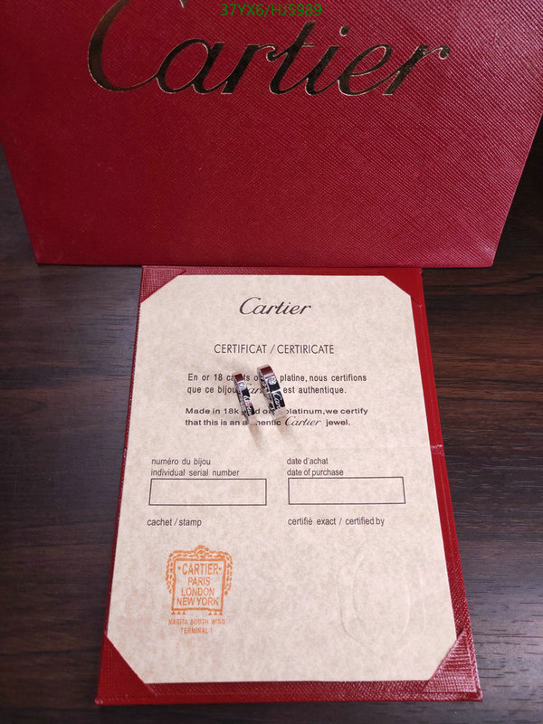 Jewelry-Cartier, Code: HJ5989,$: 37USD