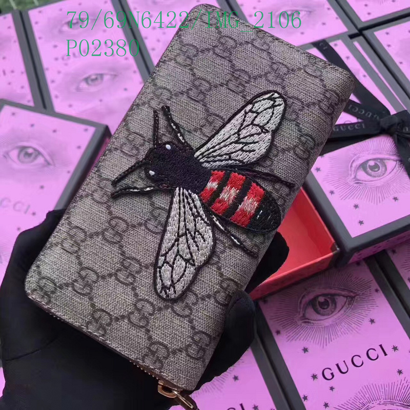 Gucci Bag-(Mirror)-Wallet-,Code: GGB112733,$: 79USD