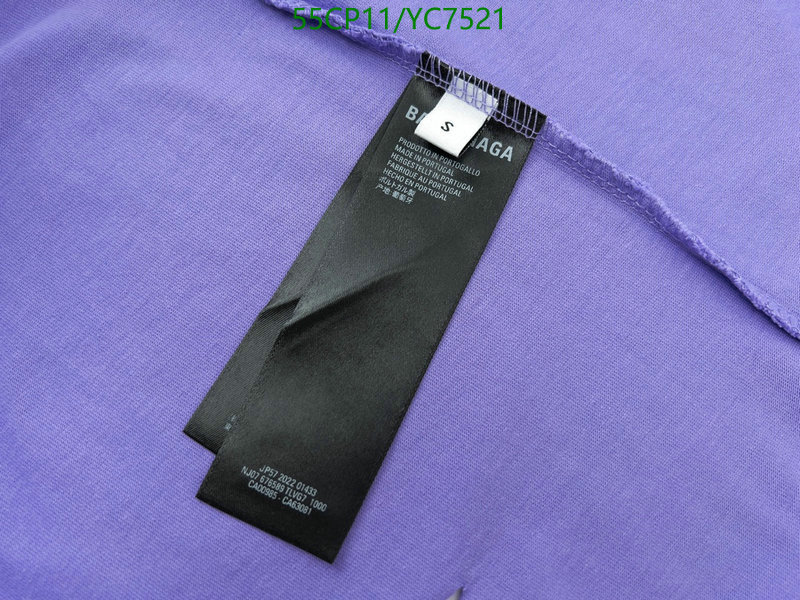 Clothing-Balenciaga, Code: YC7521,$: 55USD