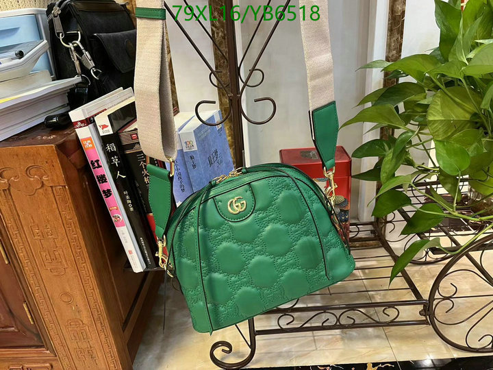 Gucci Bag-(4A)-Diagonal-,Code: YB6518,$: 79USD