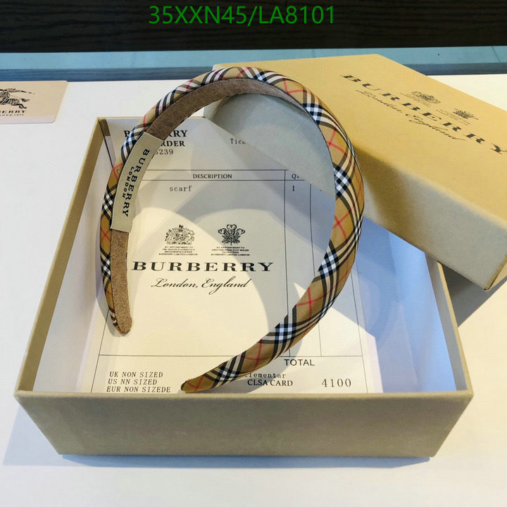 Headband-Burberry, Code: LA8101,$: 35USD