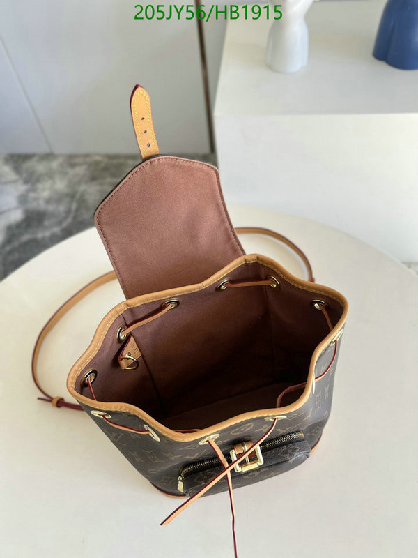 LV Bags-(Mirror)-Backpack-,Code: HB1915,$: 205USD