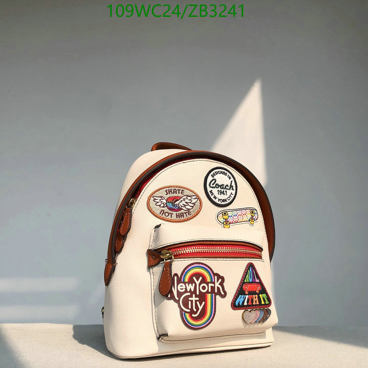 Coach Bag-(4A)-Backpack-,Code: ZB3241,$: 109USD