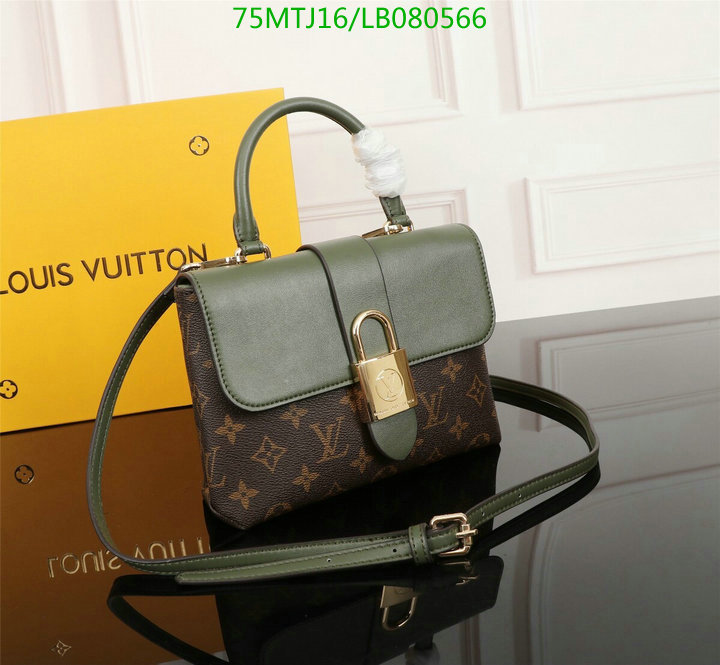 LV Bags-(4A)-Handbag Collection-,Code: LB080566,$: 75USD