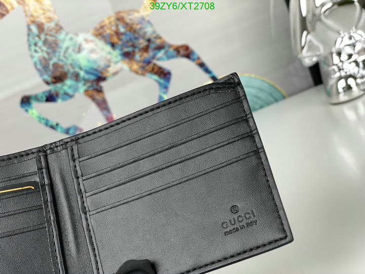 Gucci Bag-(4A)-Wallet-,Code: XT2708,$: 39USD