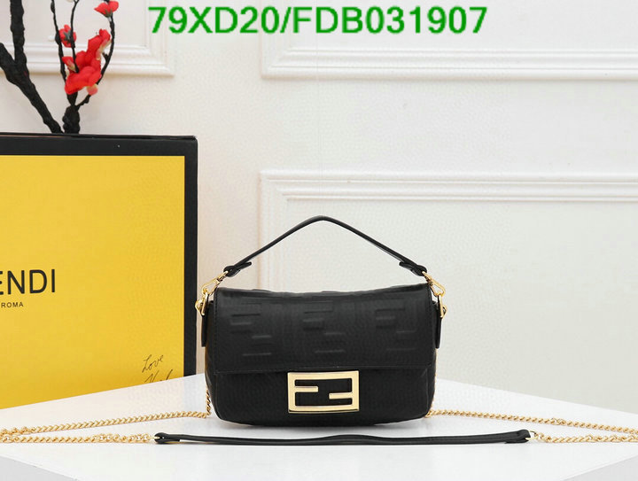 Fendi Bag-(4A)-Baguette-,Code: FDB031907,$: 79USD