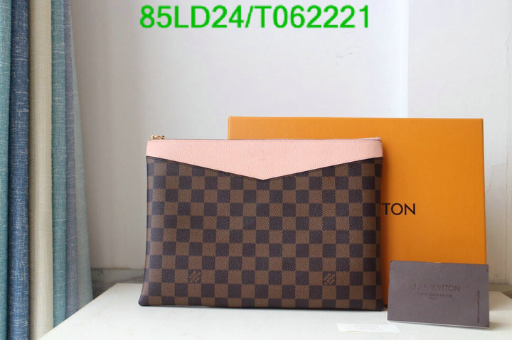 LV Bags-(Mirror)-Wallet-,Code: T062221,$: 85USD