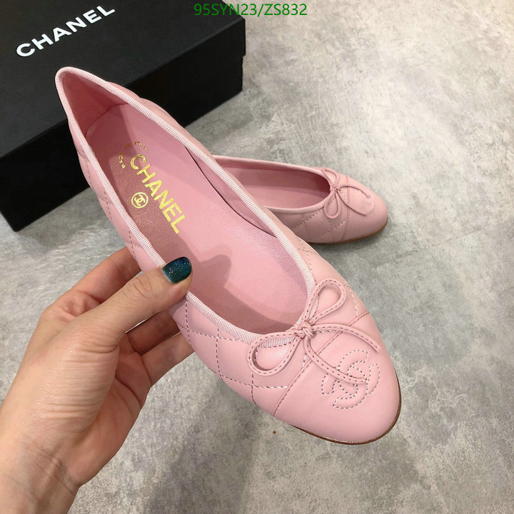 Chanel-Ballet Shoes,Code: ZS832,$: 95USD