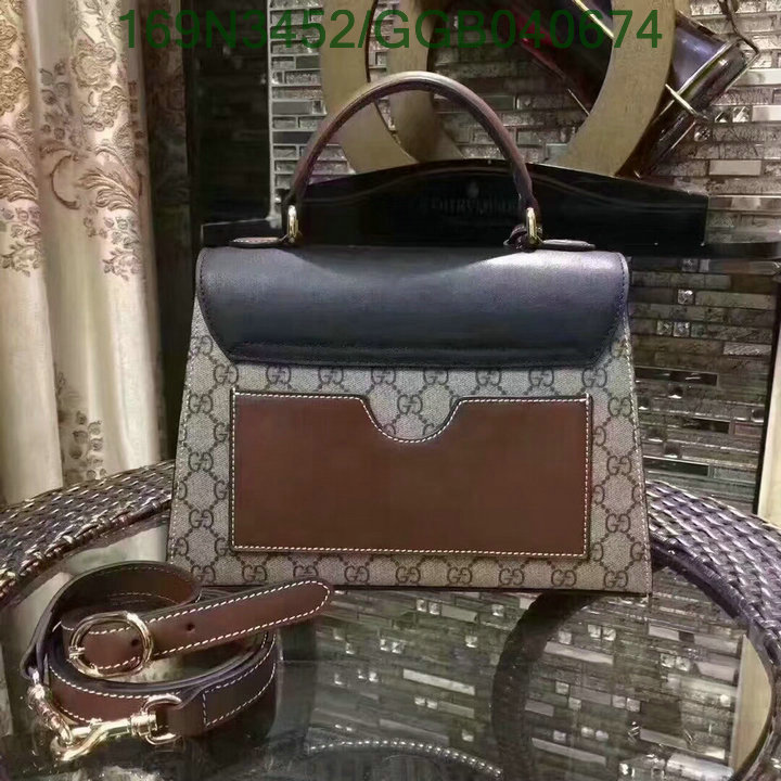 Gucci Bag-(Mirror)-Padlock,Code:GGB040674,$: 169USD