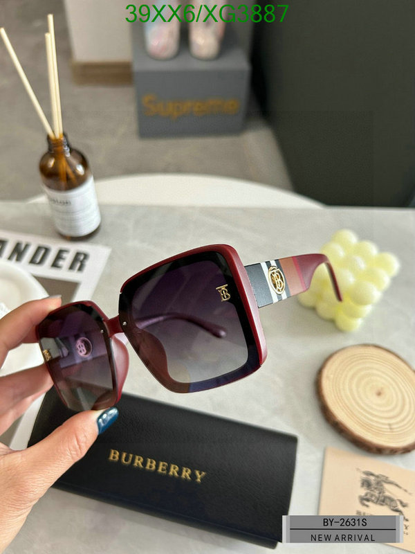 Glasses-Burberry, Code: XG3887,$: 39USD