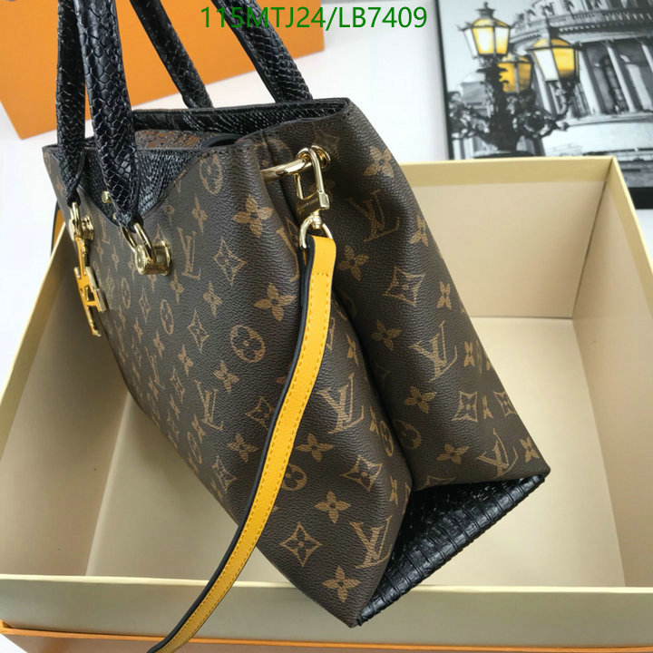 LV Bags-(4A)-Handbag Collection-,Code: LB7409,$: 115USD