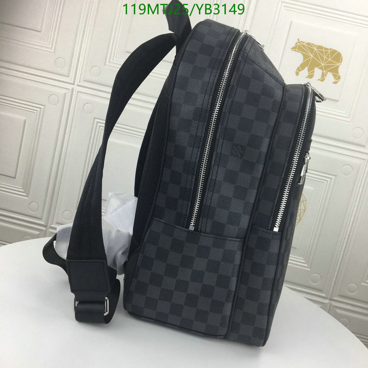 LV Bags-(4A)-Backpack-,Code: YB3149,$: 119USD