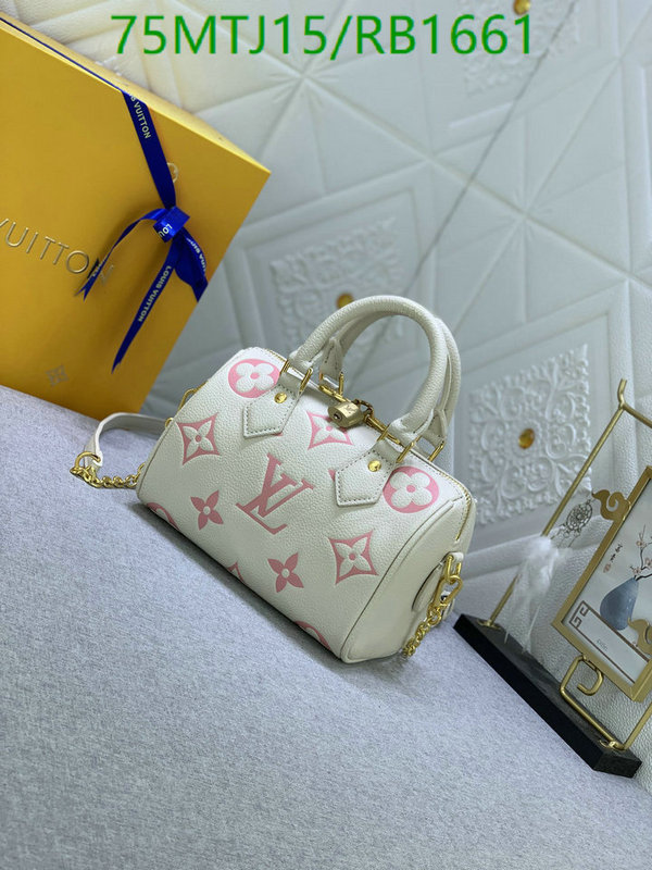 LV Bags-(4A)-Speedy-,Code: RB1661,$: 75USD