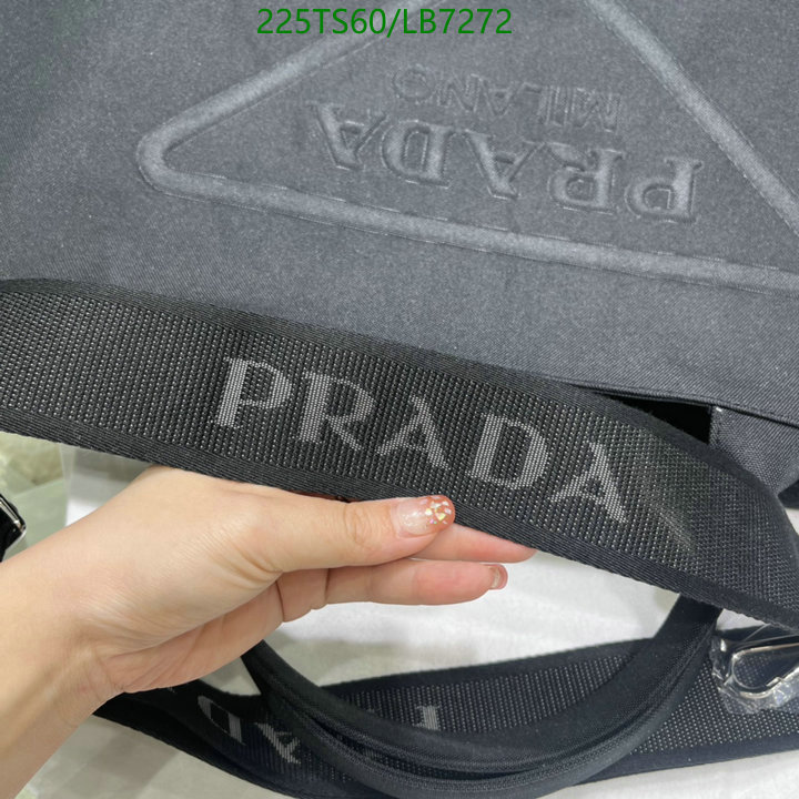 Prada Bag-(Mirror)-Handbag-,Code: LB7272,$: 225USD