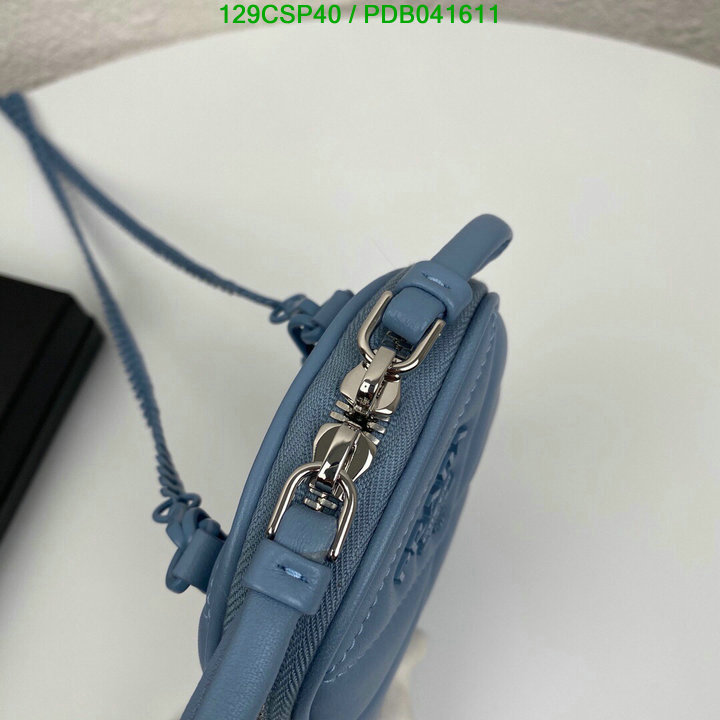 Prada Bag-(Mirror)-Diagonal-,Code: PDB041611,$: 129USD