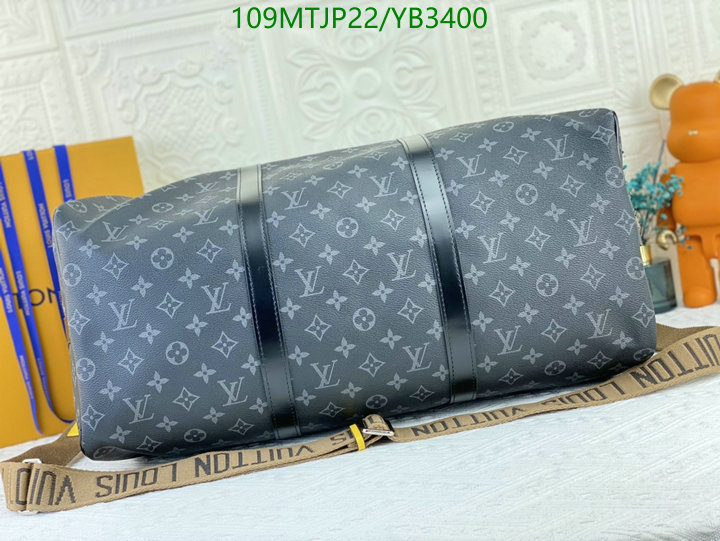 LV Bags-(4A)-Keepall BandouliRe 45-50-,Code: YB3400,$: 109USD