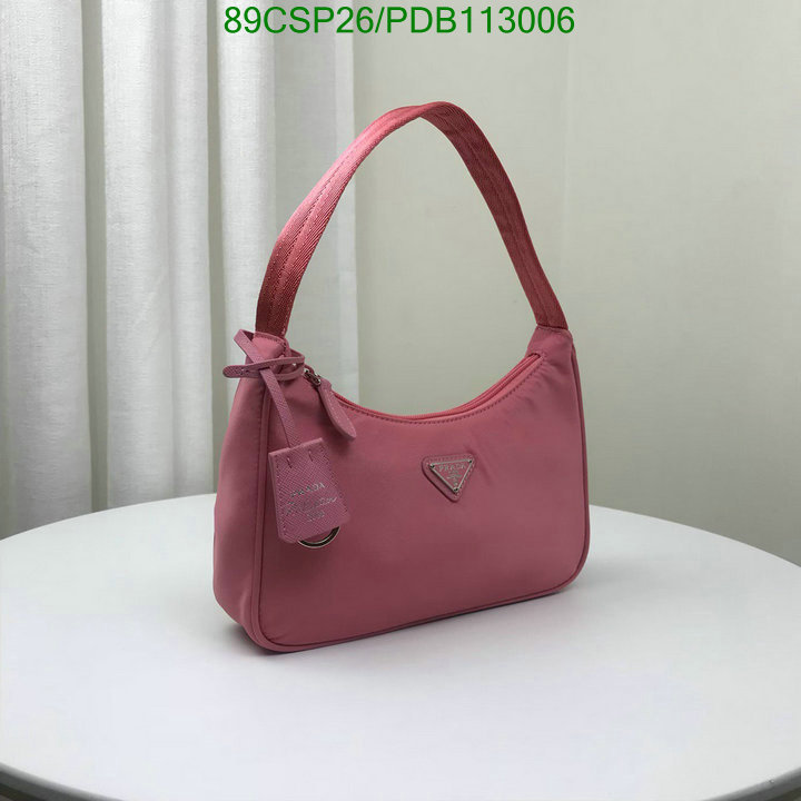 Prada Bag-(Mirror)-Re-Edition 2000,Code: PDB113006,$: 89USD