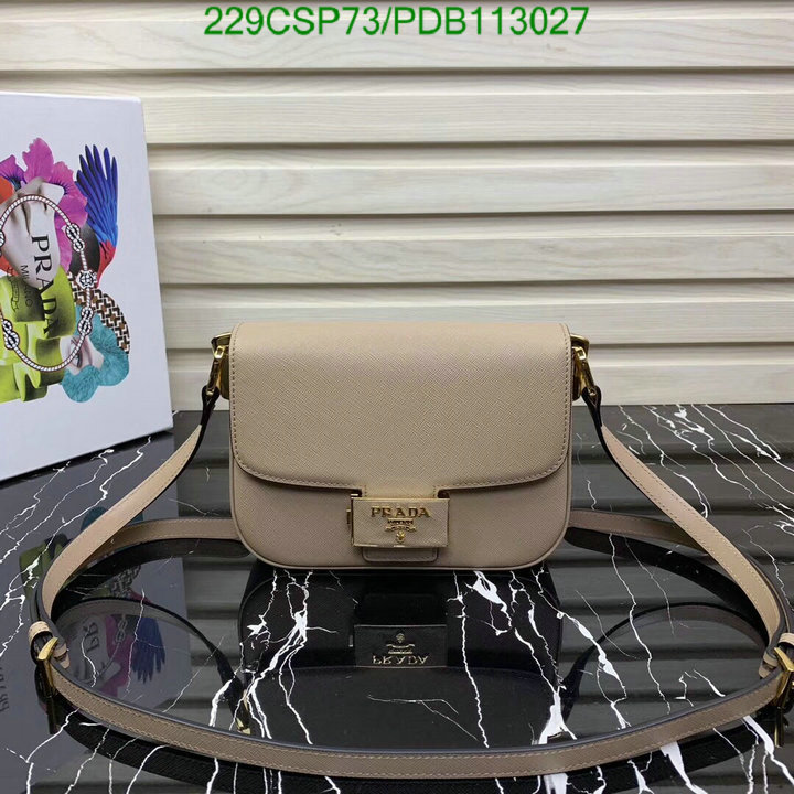 Prada Bag-(Mirror)-Diagonal-,Code: PDB113027,$: 229USD