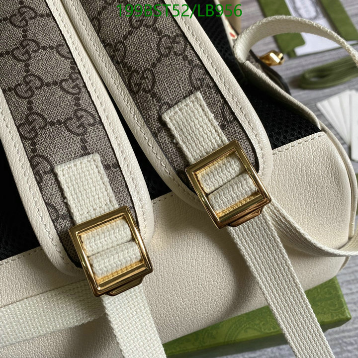 Gucci Bag-(Mirror)-Backpack-,Code: LB956,$: 199USD