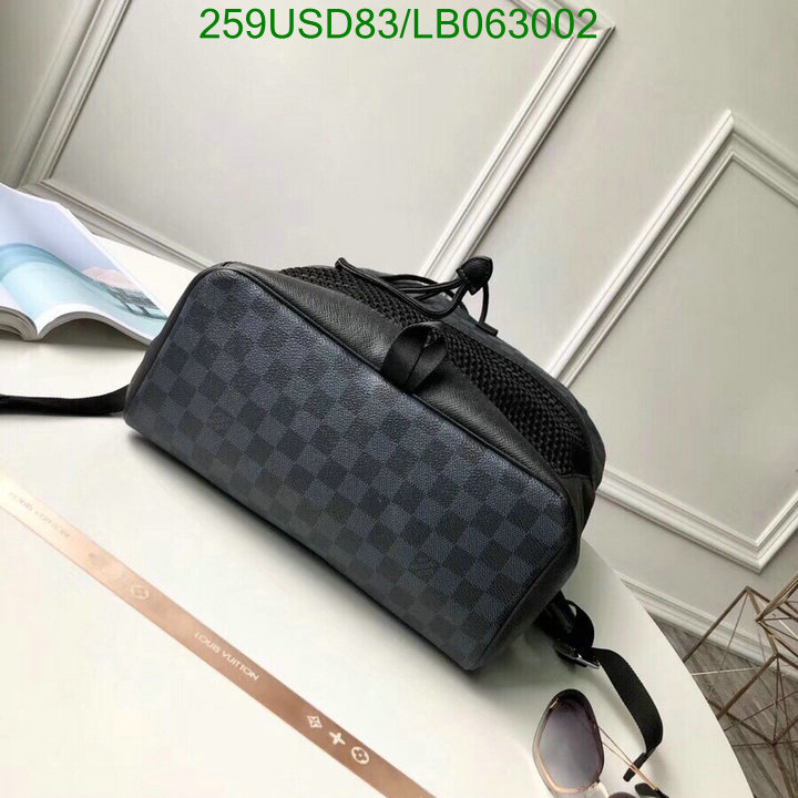 LV Bags-(Mirror)-Backpack-,Code: LB063002,$: 259USD