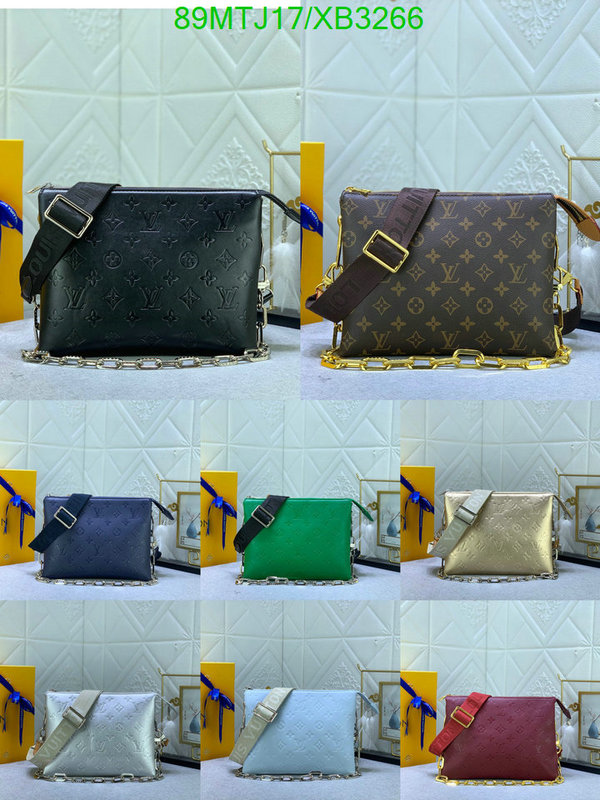 LV Bags-(4A)-Pochette MTis Bag-Twist-,Code: XB3266,$: 89USD