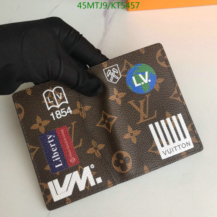 LV Bags-(4A)-Wallet-,Code: KT5457,$: 45USD